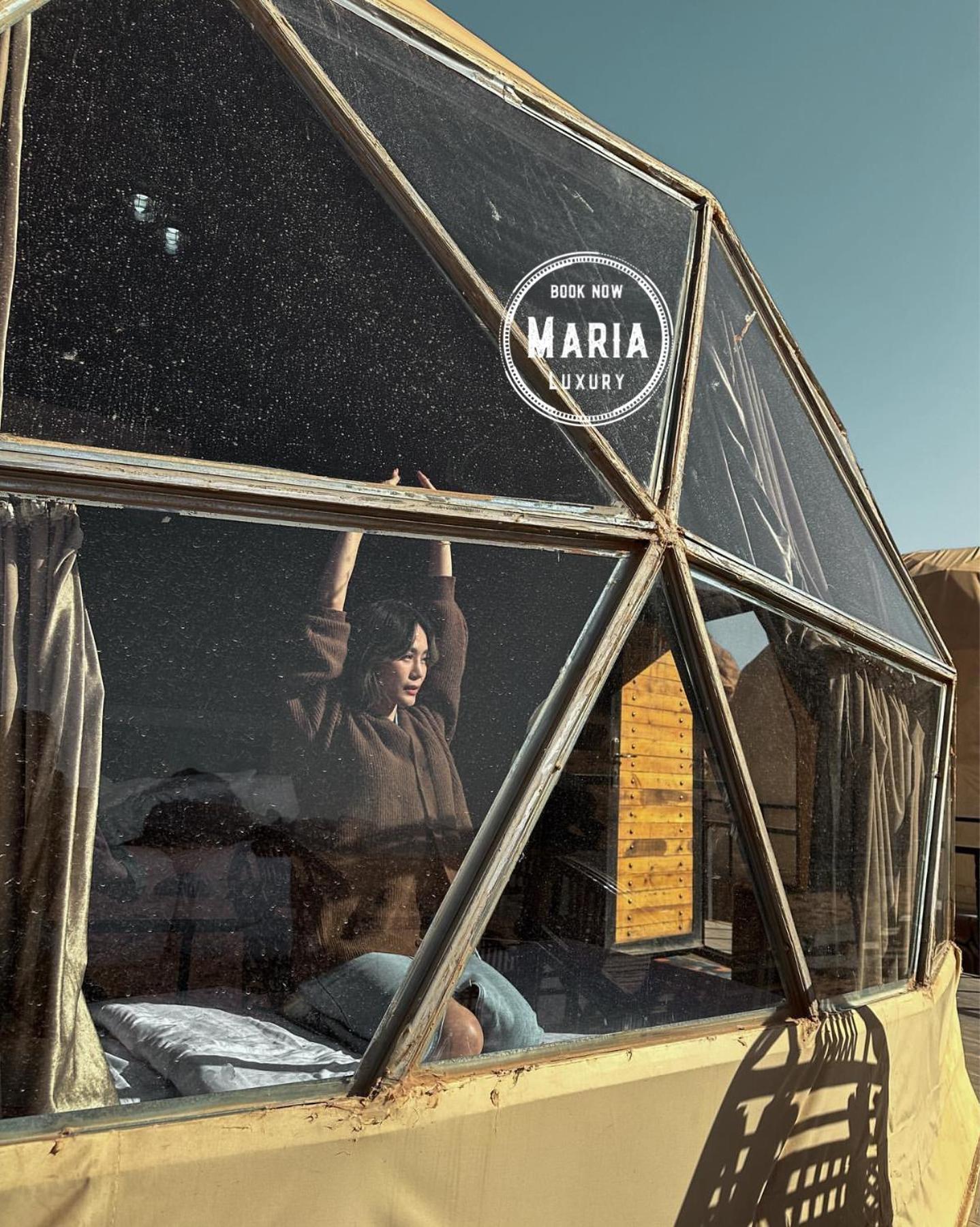 Rum Maria Luxury Camp & Bubble Rooms Wadi Rum Exterior photo