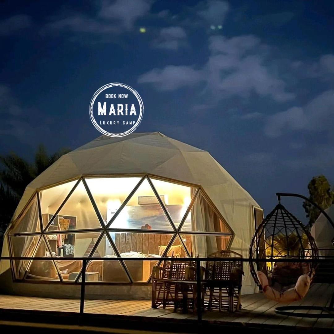 Rum Maria Luxury Camp & Bubble Rooms Wadi Rum Exterior photo